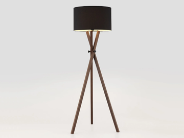 COT - Walnut floor lamp by Aromas del Campo - view 2